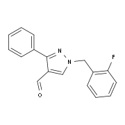1-(2-Fluorobenzyl)-3-phenyl-1H-pyrazole-4-carbaldehyde