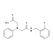[{2-[(2-Fluorobenzyl)amino]-2-oxoethyl}(phenyl)-amino]acetic acid