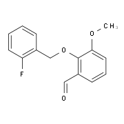 2-[(2-Fluorobenzyl)oxy]-3-methoxybenzaldehyde