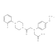 [{2-[4-(2-Fluorophenyl)piperazin-1-yl]-2-oxoethyl}(4-methoxyphenyl)amino]acetic acid