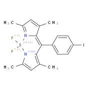 [1-[(3,5-二甲基-1H-吡咯-2-基)(3,5-二甲基-2H-吡咯-2-亚基)甲基]-4-碘苯](二氟硼烷)