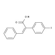 (2Z)-2-(4-Iodophenyl)-3-phenylacrylic acid