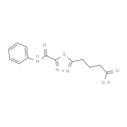 4-[5-(Anilinocarbonyl)-1,3,4-thiadiazol-2-yl]-butanoic acid