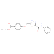 Methyl 4-{[5-(anilinocarbonyl)-1,3,4-thiadiazol-2-yl]methoxy}benzoate