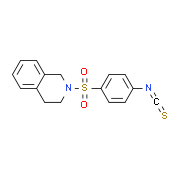 2-[(4-Isothiocyanatophenyl)sulfonyl]-1,2,3,4-tetrahydroisoquinoline
