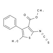 Methyl 2-isothiocyanato-5-methyl-4-phenylthiophene-3-carboxylate