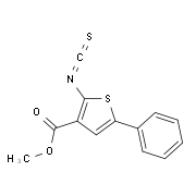 Methyl 2-isothiocyanato-5-phenylthiophene-3-carboxylate