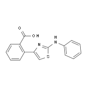 2-(2-Anilino-1,3-thiazol-4-yl)benzenecarboxylicacid