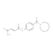(E)-4-[4-(1-Azepanylcarbonyl)anilino]-4-oxo-2-butenoic acid
