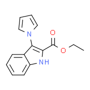 Ethyl 3-(1H-pyrrol-1-yl)-1H-indole-2-carboxylate