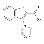 3-Pyrrol-1-yl-benzofuran-2-carboxylic acid