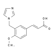 (2E)-3-[3-(1H-Imidazol-1-ylmethyl)-4-methoxyphenyl]acrylic acid