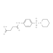 N-[4-(Piperidine-1-sulfonyl)-phenyl]-succinamic acid