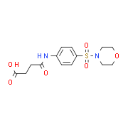 N-[4-(Morpholine-4-sulfonyl)-phenyl]-succinamic acid