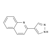 2-(1H-Pyrazol-4-yl)quinoline