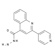 2-Pyridin-4-ylquinoline-4-carbohydrazide