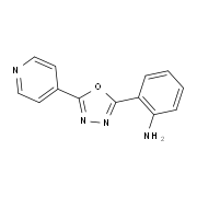 2-(5-Pyridin-4-yl-[1,3,4]oxadiazol-2-yl)-phenylamine