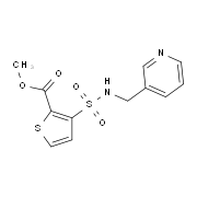 Methyl 3-{[(pyridin-3-ylmethyl)amino]-sulfonyl}thiophene-2-carboxylate