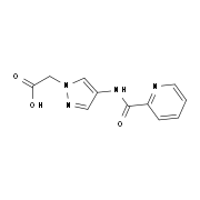 {4-[(Pyridine-2-carbonyl)-amino]-pyrazol-1-yl}-acetic acid