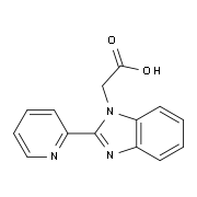 (2-Pyridin-2-yl-benzoimidazol-1-yl)-acetic acid
