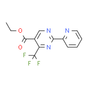 Ethyl 2-(2-pyridinyl)-4-(trifluoromethyl)-5-pyrimidinecarboxylate