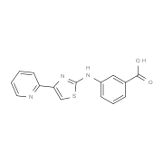3-(4-Pyridin-2-ylthiazol-2-ylamino)benzoic acid