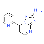 7-(2-Pyridinyl)[1,2,4]triazolo[1,5-a]pyrimidin-2-amine