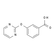 3-(2-Pyrimidinyloxy)benzenecarboxylic acid