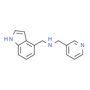 N-(1H-Indol-4-ylmethyl)-N-(pyridin-3-ylmethyl)-amine