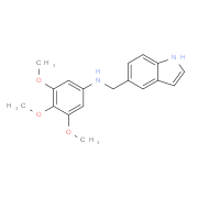 N-(1H-Indol-5-ylmethyl)-N-(3,4,5-trimethoxyphenyl)amine