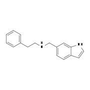 N-(1H-Indol-6-ylmethyl)-N-(2-phenylethyl)amine