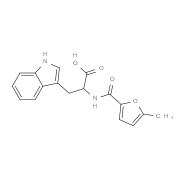 3-(1H-Indol-3-yl)-2-[(5-methyl-furan-2-carbonyl)-amino]-propionic acid