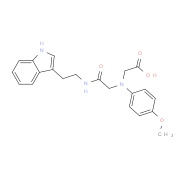 [(2-{[2-(1H-Indol-3-yl)ethyl]amino}-2-oxoethyl)-(4-methoxyphenyl)amino]acetic acid