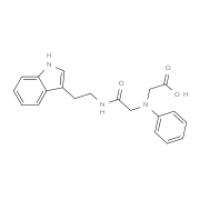 [(2-{[2-(1H-Indol-3-yl)ethyl]amino}-2-oxoethyl)-(phenyl)amino]acetic acid