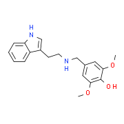 4-{[2-(1H-Indol-3-yl)-ethylamino]-methyl}-2,6-dimethoxy-phenol