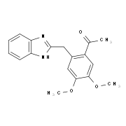 1-[2-(1H-Benzimidazol-2-ylmethyl)-4,5-dimethoxyphenyl]ethanone