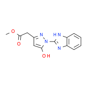 Methyl [1-(1H-benzimidazol-2-yl)-5-hydroxy-1H-pyrazol-3-yl]acetate