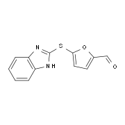 5-(1H-Benzoimidazol-2-ylsulfanyl)-furan-2-carbaldehyde
