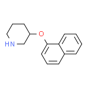 1-Naphthyl 3-piperidinyl ether