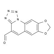7,9-Dioxa-1,2,3,10b-tetraaza-dicyclopenta[a,g]-naphthalene-4-carbaldehyde