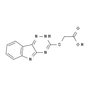 (2H-[1,2,4]Triazino[5,6-b]indol-3-ylsulfanyl)-acetic acid