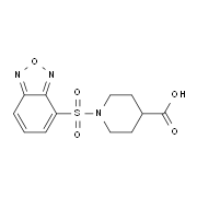 1-(2,1,3-Benzoxadiazol-4-ylsulfonyl)piperidine-4-carboxylic acid