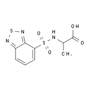 2-(Benzo[1,2,5]thiadiazole-4-sulfonylamino)-propionic acid