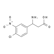 3-Amino-3-(4-chloro-3-nitrophenyl)propanoic acid