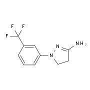 1-[3-(Trifluoromethyl)phenyl]-4,5-dihydro-1H-pyrazol-3-amine