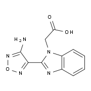 [2-(4-Amino-furazan-3-yl)-benzoimidazol-1-yl]-acetic acid