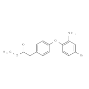 Methyl 2-[4-(2-amino-4-bromophenoxy)phenyl]acetate