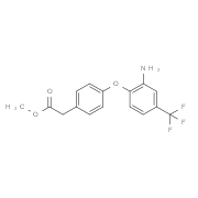 Methyl 2-{4-[2-amino-4-(trifluoromethyl)phenoxy]-phenyl}acetate