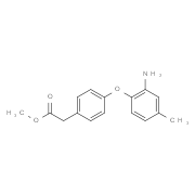 Methyl 2-[4-(2-amino-4-methylphenoxy)phenyl]-acetate