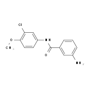 3-Amino-N-(3-chloro-4-methoxyphenyl)benzamide